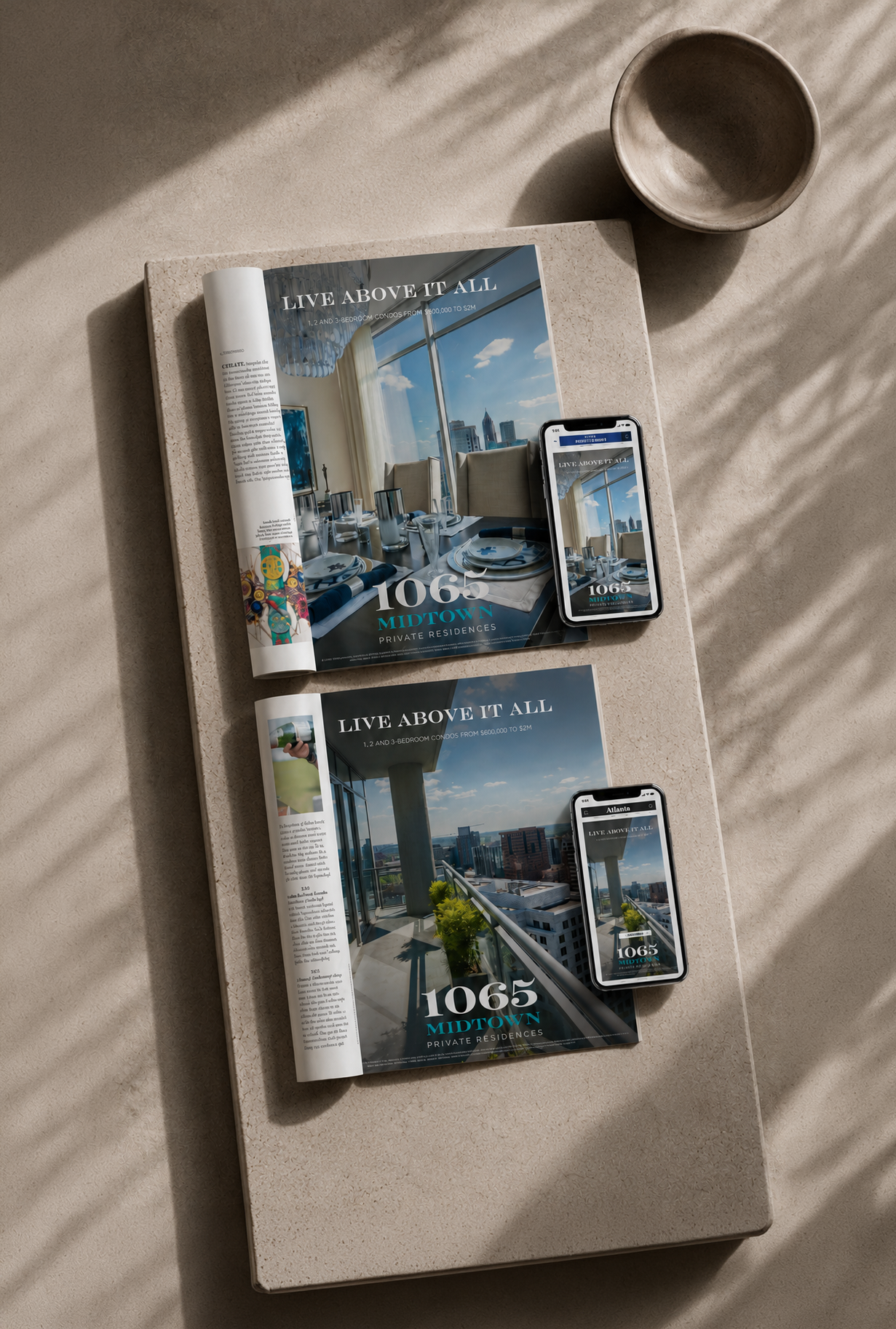 1065 Midtown luxury residence brand positioning campaign
