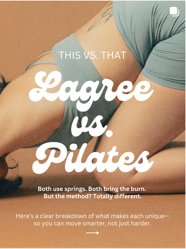 The Studio Pilates community storytelling social post preview
