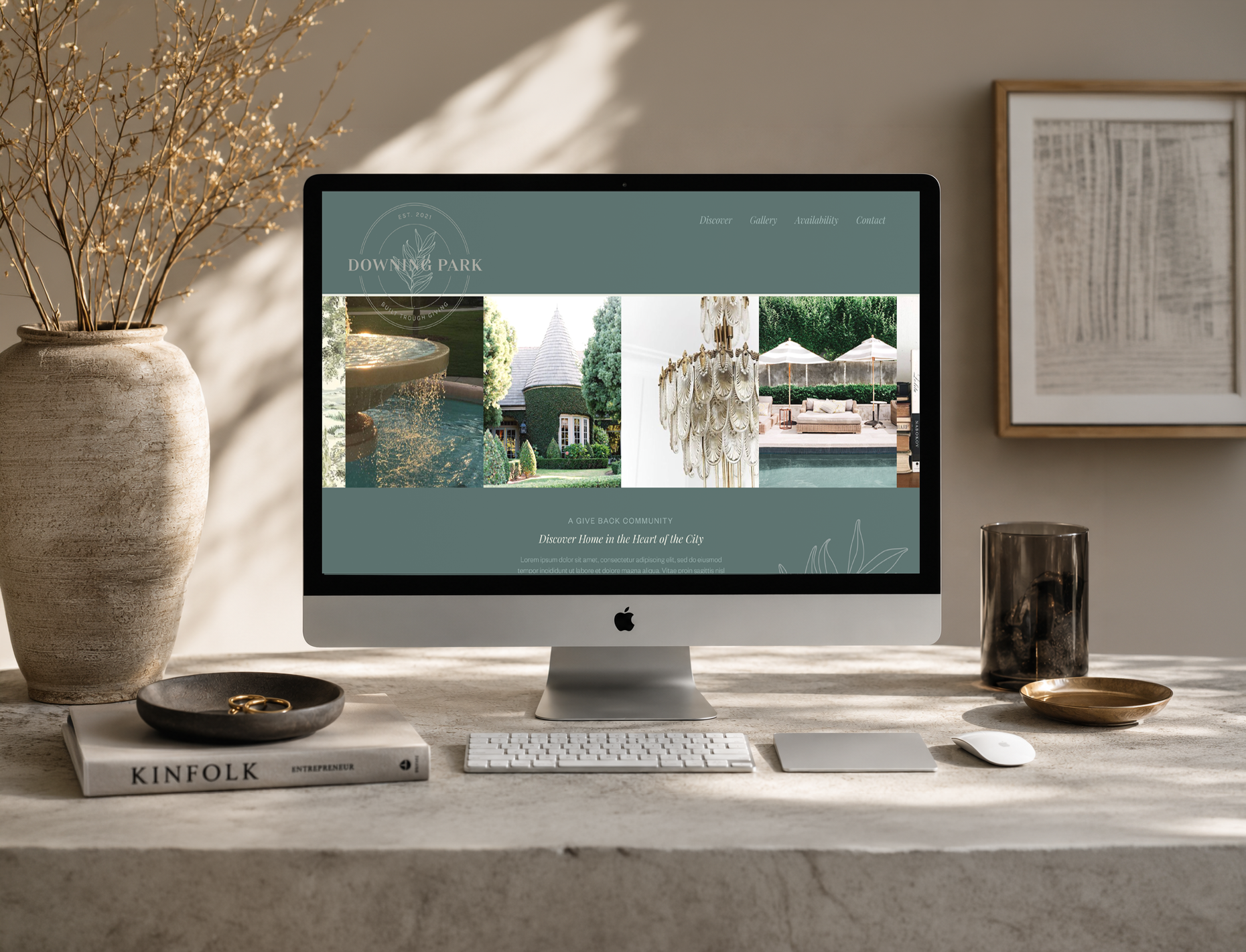 Distinguished Design showcase image from homepage