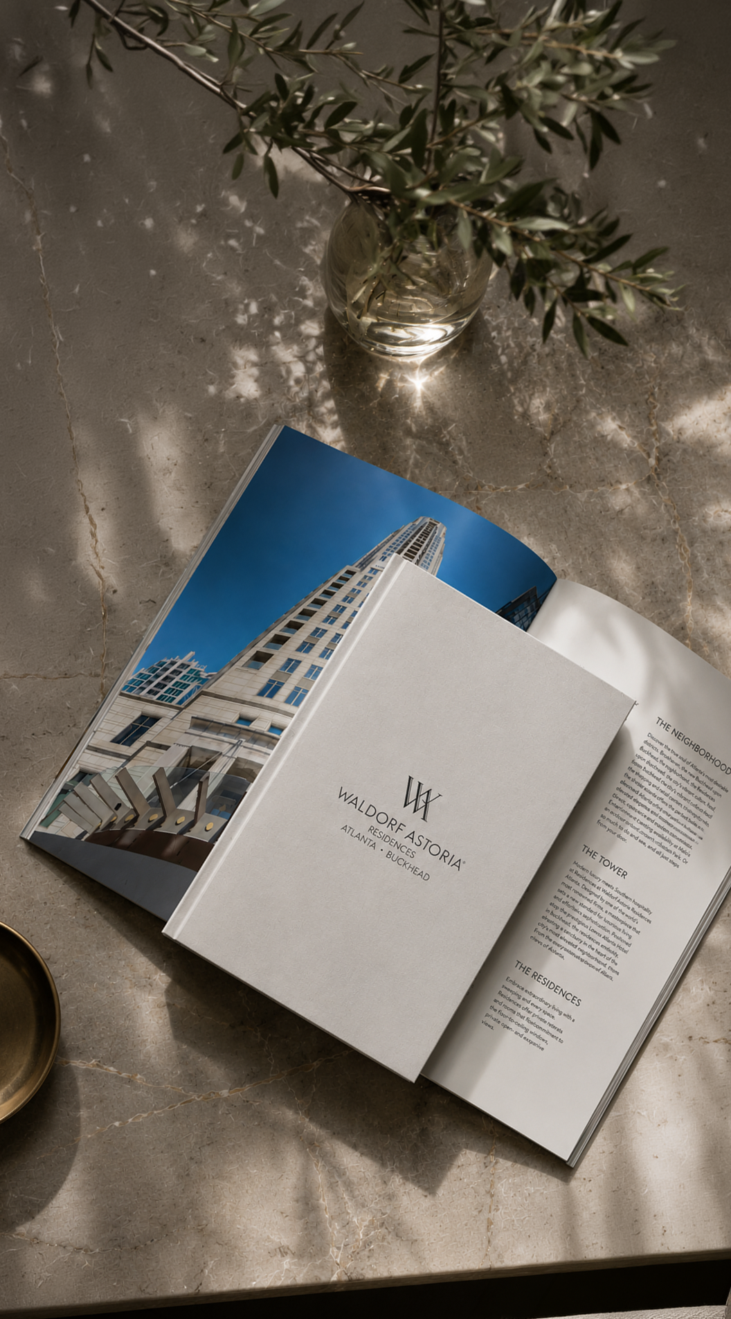 Waldorf Astoria Atlanta luxury residence marketing campaign